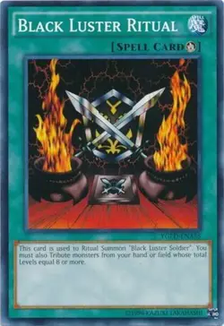 Black Luster Ritual - YGLD-ENA36 - Common - Unlimited Edition - Lightly Played - Image 1