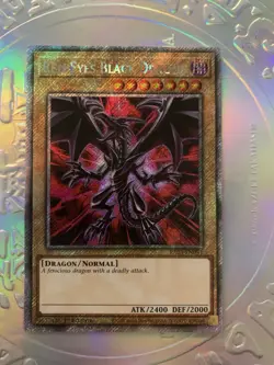 YuGiOh! Red-Eyes Black Dragon RA03-EN081 Platinum Secret Rare 1st Edition NM - Image 2