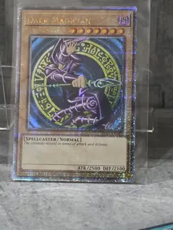 YUGIOH! Dark Magician TN23-EN001 Quarter Century Secret NM SDK art - Image 1