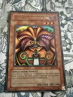 Exodia the Forbidden One LOB-124 Ultra Rare - Legend of Blue Eyes - MP - YuGiOh - Image 1