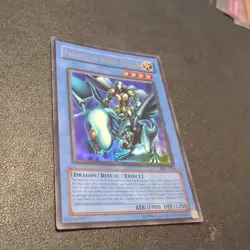 YuGiOh Paladin Of The White Dragon MFC-026 Card Used Holographic YuGiOh Card - Image 1
