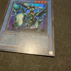 YuGiOh Paladin Of The White Dragon MFC-026 Card Used Holographic YuGiOh Card - Image 3
