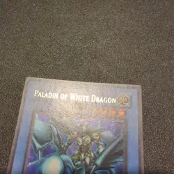 YuGiOh Paladin Of The White Dragon MFC-026 Card Used Holographic YuGiOh Card - Image 4