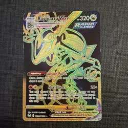 Rayquaza VMAX (Secret) TG29/TG30 Silver Tempest Trainer Gallery Pokemon Card NM - Image 1