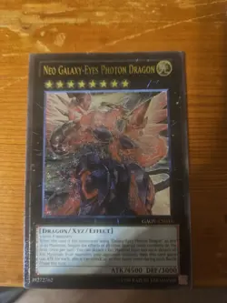 Neo Galaxy-Eyes Photon Dragon GAOV-EN041 Ultimate Rare Unlimited Yugioh Card - Image 1