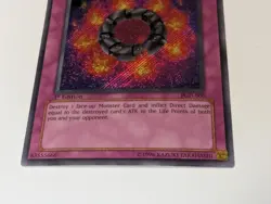 Yugioh Ring of Destruction PGD-000 1st Edition Secret Rare NM Card - Image 3