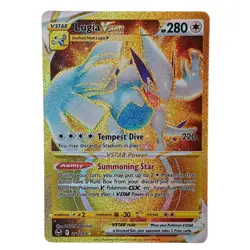 Lugia VSTAR 211/195 Secret Rare Silver Tempest Pokemon Card - Image 1