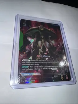 BIG ZAM R+ GUNDAM CARD GAME NEWTYPE RISING ALT ART - Image 3