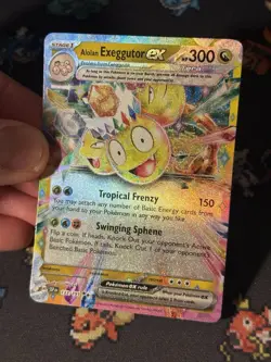 Pokemon Cards Alolan Exeggutor ex 133/191 Ultra Rare Surging Sparks - (NM) #2 - Image 2