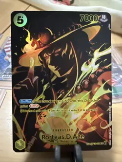 Portgas.D.Ace (SP) ST13-011 Legacy of the Master Foil One Piece Card NM - Image 1