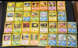 Lot of 92 Pokemon TCG Neo Genesis Cards Unlimited LP COMPLETE NON HOLO SET - Image 3