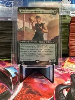 The Cabbage Merchant Extended Art Foil Magic The Gathering 203 NM - Image 1