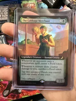 The Cabbage Merchant Extended Art Foil Magic The Gathering 203 NM - Image 3