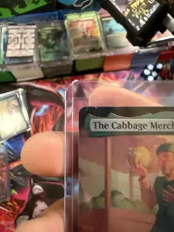 The Cabbage Merchant Extended Art Foil Magic The Gathering 203 NM - Image 4
