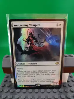 Magic The Gathering Welcoming Vampire Innistrad: Crimson Vow Foil - Image 3