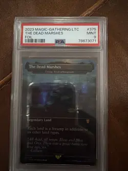 The Dead Marshes Urborg, Tomb of Yawgmoth Foil Edition Lord of the Rings PSA 9 - Image 1