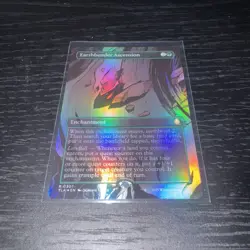 Earthbender Ascension (Borderless/Foil) - Avatar - NM - Rare - Enchantment - Image 1