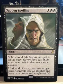 Sudden Spoiling, Commander 2014, Near Mint, Magic the Gathering MTG - Image 1