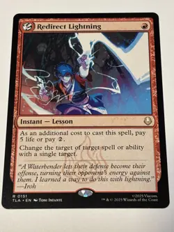 Redirect Lightning, Avatar: The Last Airbender NM+/M - Image 1