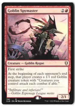 Goblin Spymaster 795 CLB MTG NM - Image 1