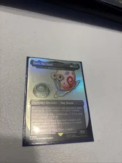 Gary, the Snail - Toxrill, the Corrosive (Rainbow Foil) Secret Lair Drop Foil - Image 1