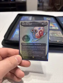 Gary, the Snail - Toxrill, the Corrosive (Rainbow Foil) Secret Lair Drop Foil - Image 2