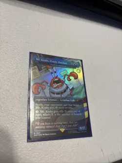 1x Mr. Krabs, Penny Pincher (Charix), 🌈Foil, Spongebob Secret Lair - Image 1