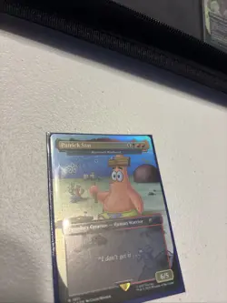 MTG Patrick Star RAINBOW FOIL Secret Lair x SpongeBob 1931 NM - Image 1
