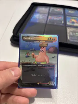 MTG Patrick Star RAINBOW FOIL Secret Lair x SpongeBob 1931 NM - Image 2