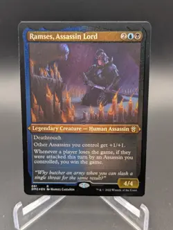Ramses, Assassin Lord (Foil Etched) Commander: Dominaria United Foil - Image 1