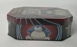 Pokemon TCG Tin Snorlax 3 Booster Packs Foil Card Exclusive Rare Factory Sealed - Image 3
