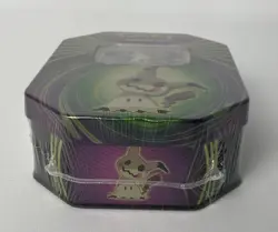 Pokemon TCG Tin Mimikyu 3 Booster Packs Foil Card Exclusive Rare Factory Sealed - Image 3