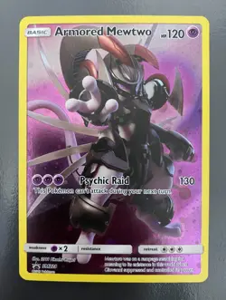 Armored Mewtwo SM228 Holo Sun & Moon Promo | LP | Pokemon Trading Card TCG - Image 1