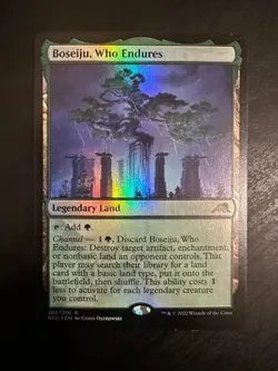Boseiju, Who Endures Kamigawa: Neon Dynasty Foil NM/mint - Image 1