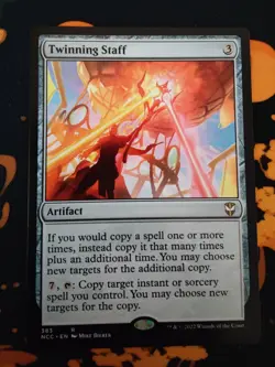 MTG - Twinning Staff - (NCC 383) - LP - Image 1