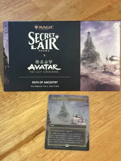 Path of Ancestry- Promo Rainbow Foil (SLD 0914) - Secret Lair Avatar: TLA MTG - Image 1