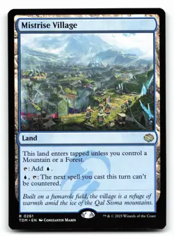 Mistrise Village #261 Tarkir: Dragonstorm - Image 1