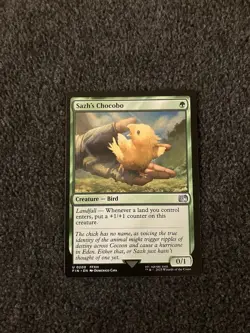 Magic The Gathering MTG - Sazh's Chocobo - FIN - Image 1