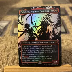 Solphim, Mayhem Dominus (Showcase) Phyrexia: All Will Be One Foil - Image 1