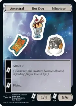 Ancestral Hot Dog Minotaur - 23 / English / Lightly Played - Image 1