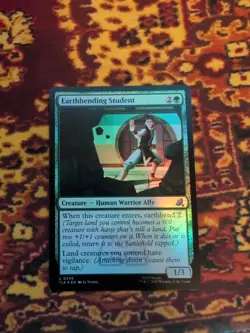 Earthbending Student (Foil) MTG Avatar (TLE) 0249 NM - Image 1