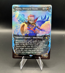 Alania, Divergent Storm - Borderless Raised Foil - Bloomburrow MTG (NM) - Image 2