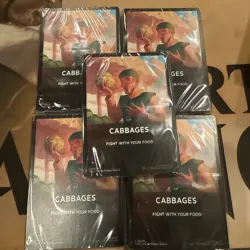 Avatar The Last Airbender Jumpstart MTG, Sealed Inner Packs - Cabbages - Image 1