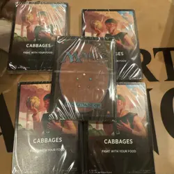 Avatar The Last Airbender Jumpstart MTG, Sealed Inner Packs - Cabbages - Image 2