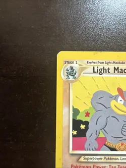 Light Machamp 25/105 Non-Holo Rare HP Pokemon TCG Neo Destiny - Image 2