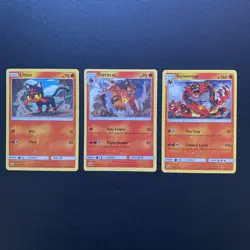 Pokemon TCG - Incineroar 26/149 Litten Torracat Sun & Moon - Evo Set - Image 1