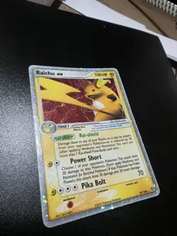 Pokemon Raichu EX LP 2005 97/106 Holo Rare - Image 1