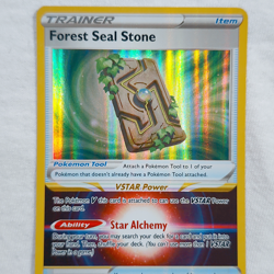 Forest Seal Stone #156 Silver Tempest Rare Holo Pokemon TCG - Image 3