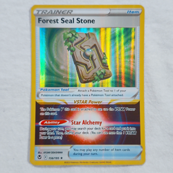 Forest Seal Stone #156 Silver Tempest Rare Holo Pokemon TCG - Image 5