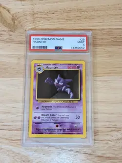 1999 POKEMON GAME #29 HAUNTER PSA 9 MINT UNLIMITED BASE SET - Image 1